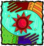 hands around a sun 